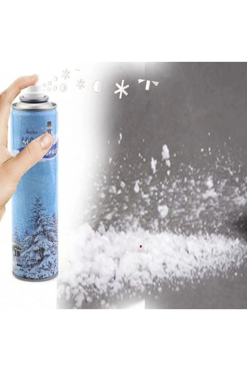 Tcx 3 Adet Max Kar Köpüğü Spreyi, Eriyen Kar Taneleri, Parti Köpük Karı Yapar Kar Yağdıran Sprey 3x300 Ml