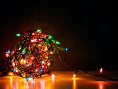 Tcx 30 Ledli Pirinç Renkli Yılbaşı Ağacı Işığı